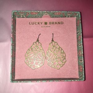 Lucky Brand gold earrings